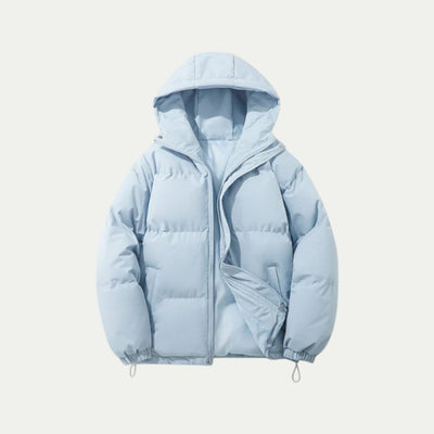 Waterproof Down Hooded Puffer Winter Jacket