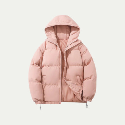 Waterproof Down Hooded Puffer Winter Jacket
