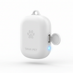 GPS pet tracker device close-up detail