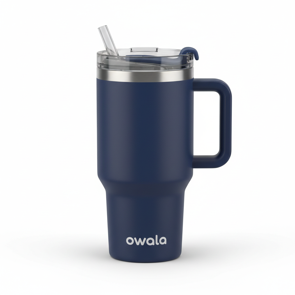 Owala Travel Mug 16oz Navy