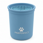 Dog paw cleaner cup front view
