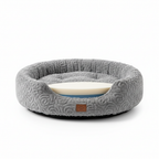 Orthopedic memory foam dog bed front view