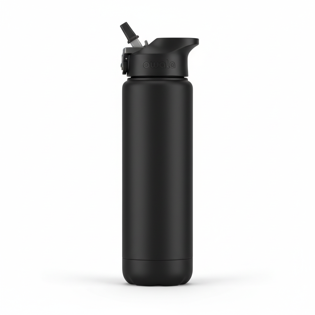 Owala FreeSip Slim 19oz Midnight Black