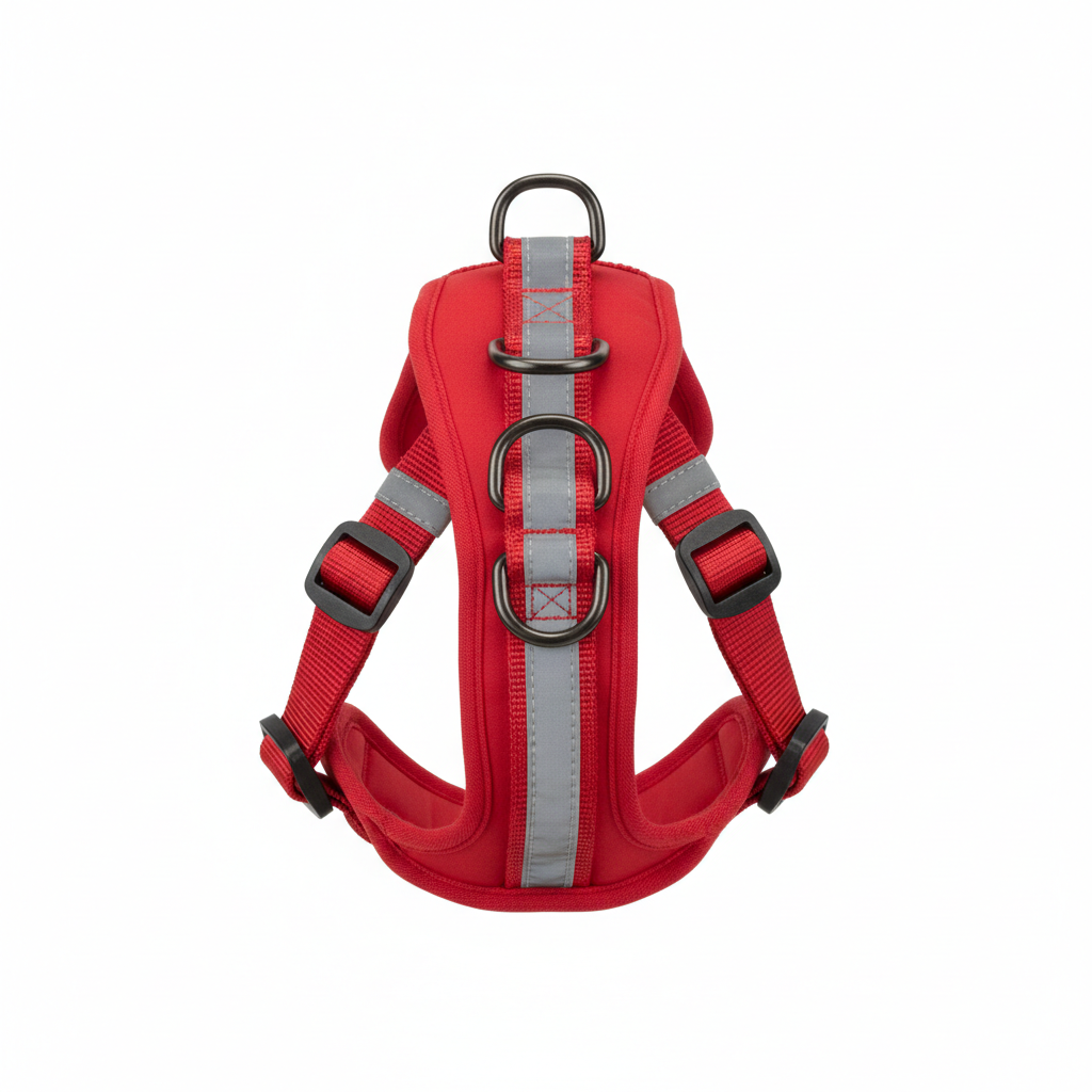 No-pull dog harness front view