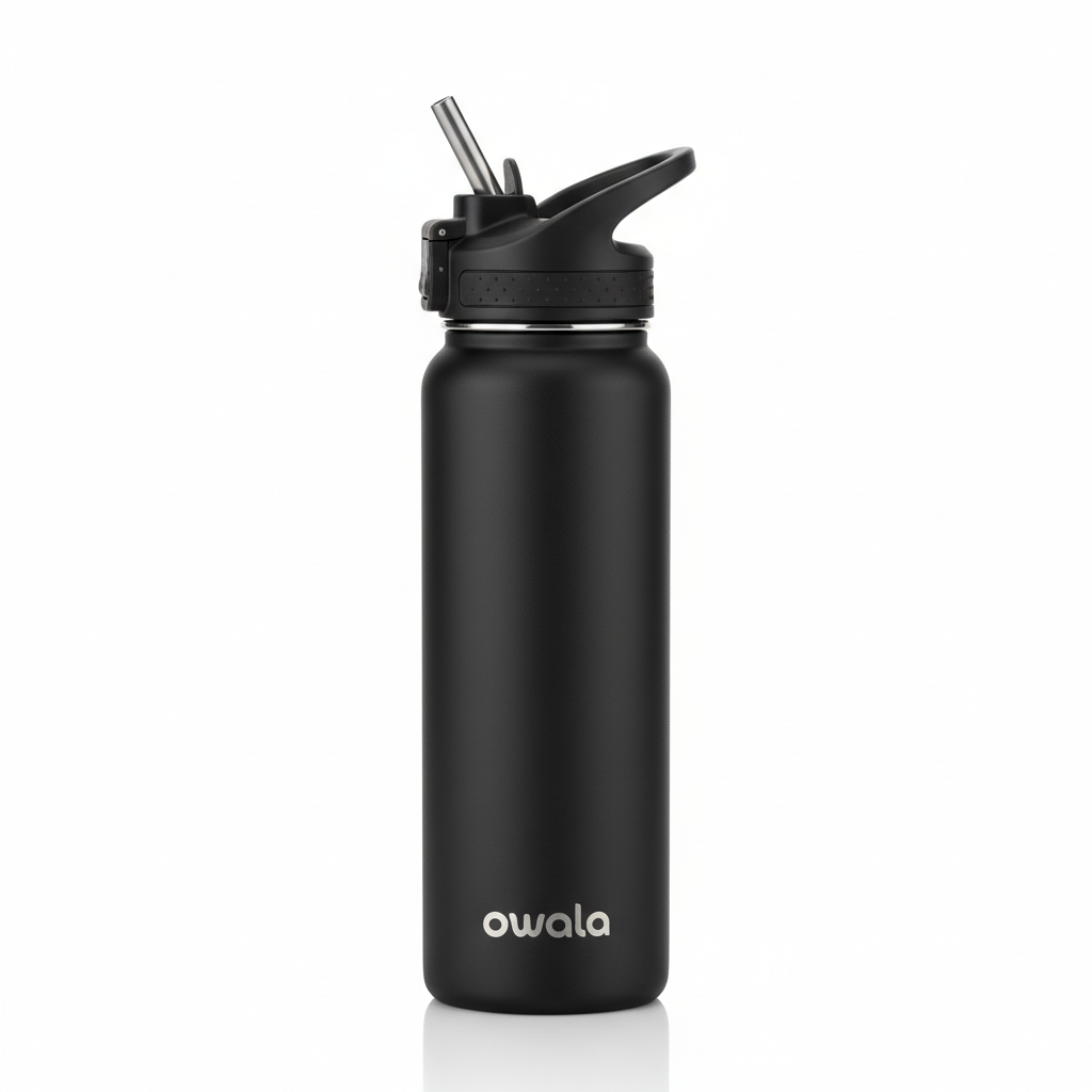 Owala FreeSip 32oz Sport Carbon Black