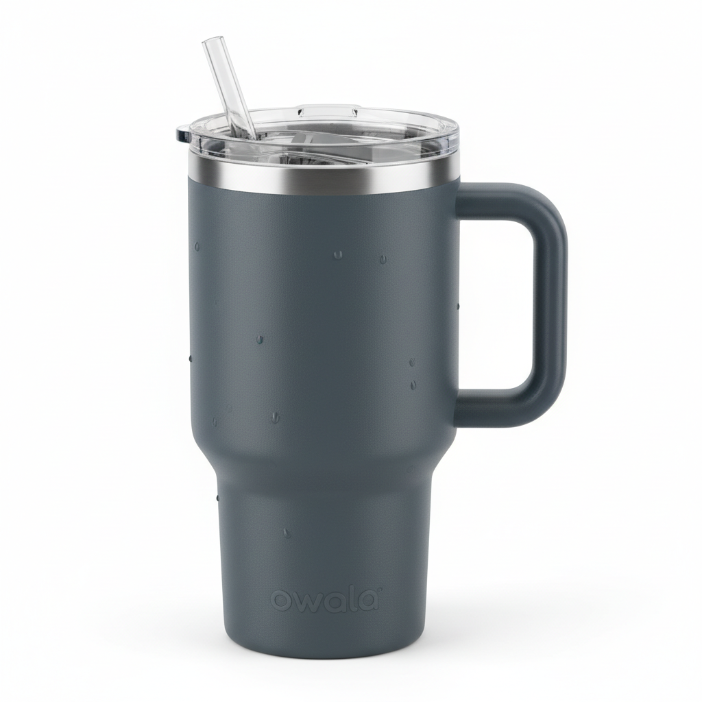 Owala Travel Mug 16oz Slate Grey