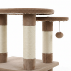 Cat tree tower scratching post sisal detail