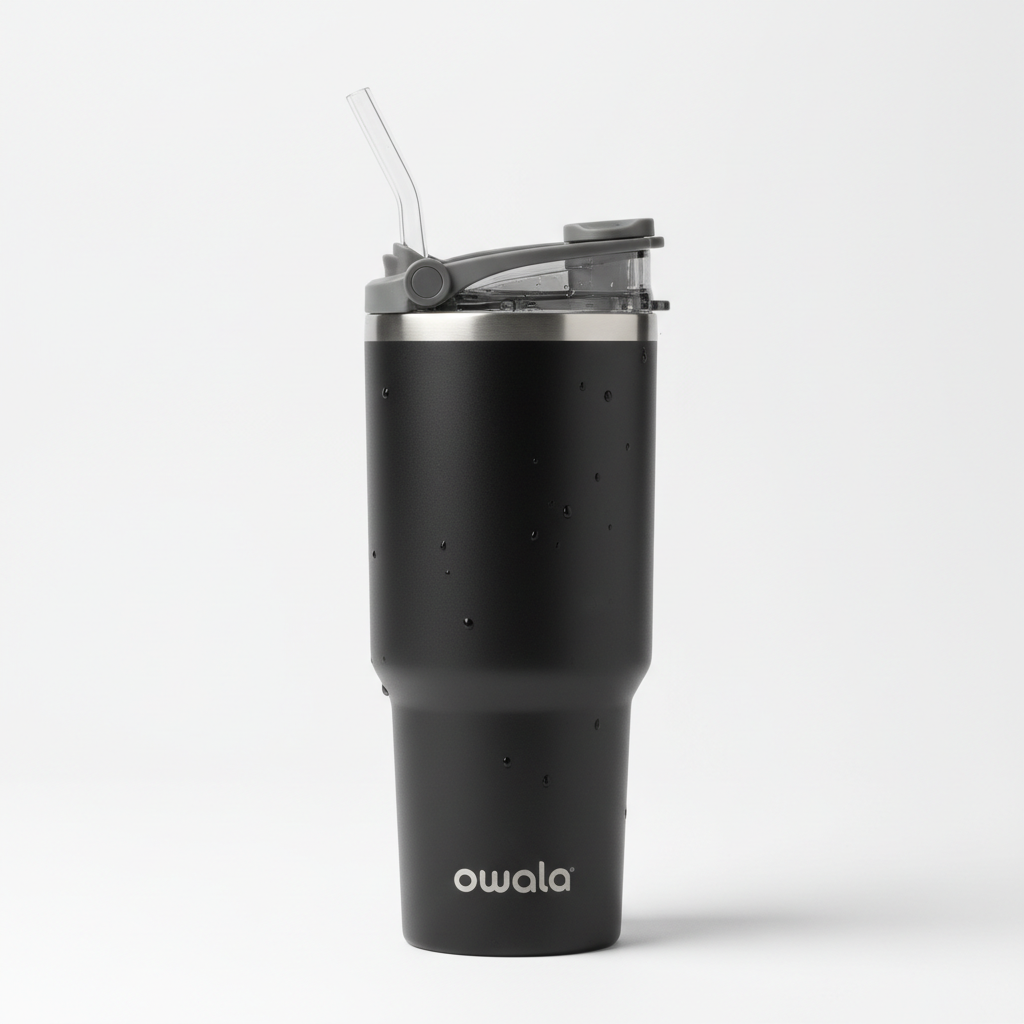 Owala FreeSip 25oz Tumbler Black