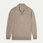 Old Money Style V Neck Polo Shirt for Men