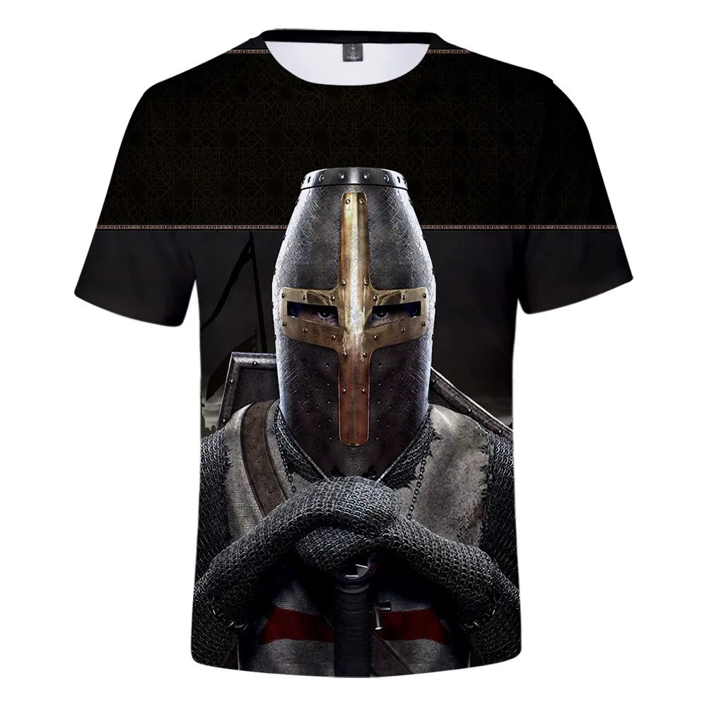 Knight Templar Men's Crusader T-shirt