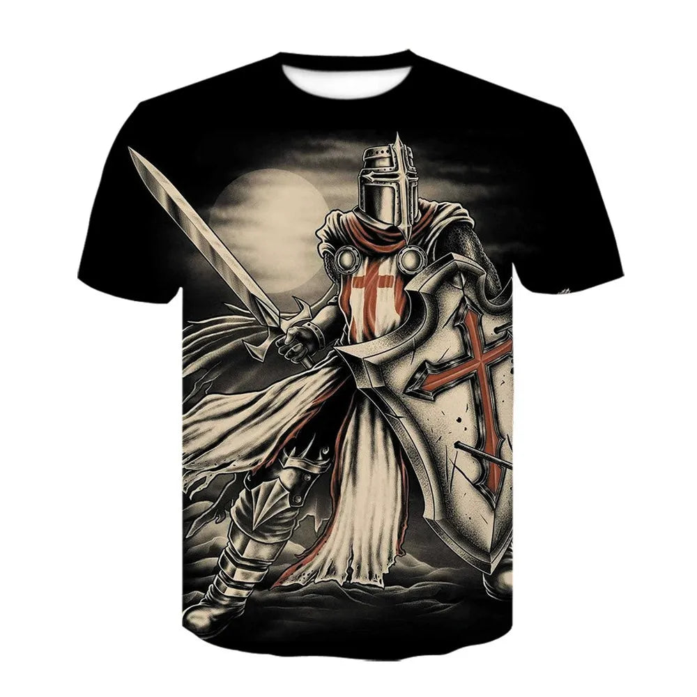 Knight Templar Men's Crusader T-shirt