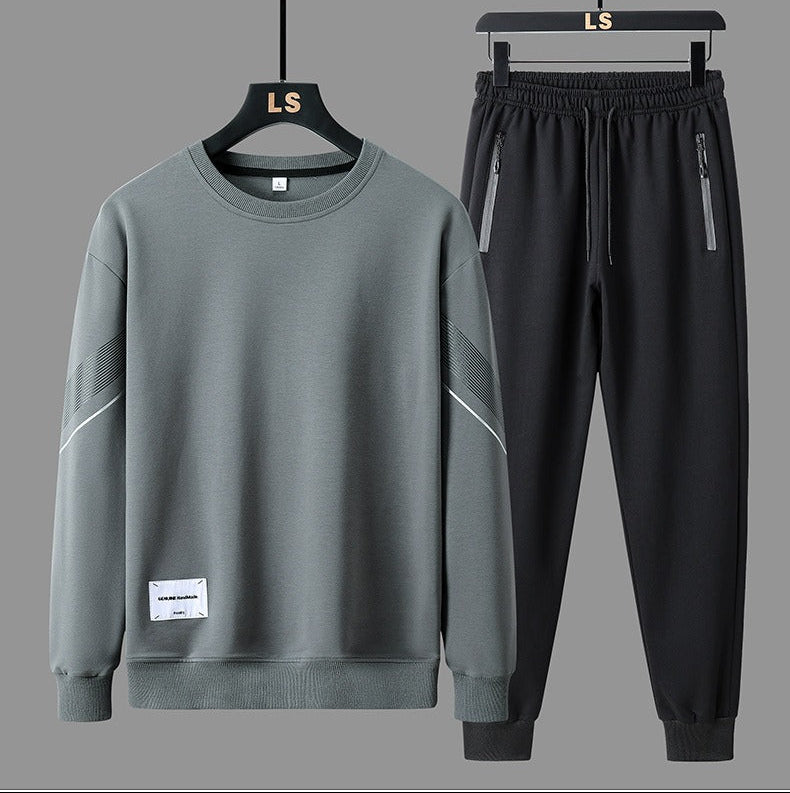 Men’s Casual Two-Piece Tracksuit | Modern Sweat Set