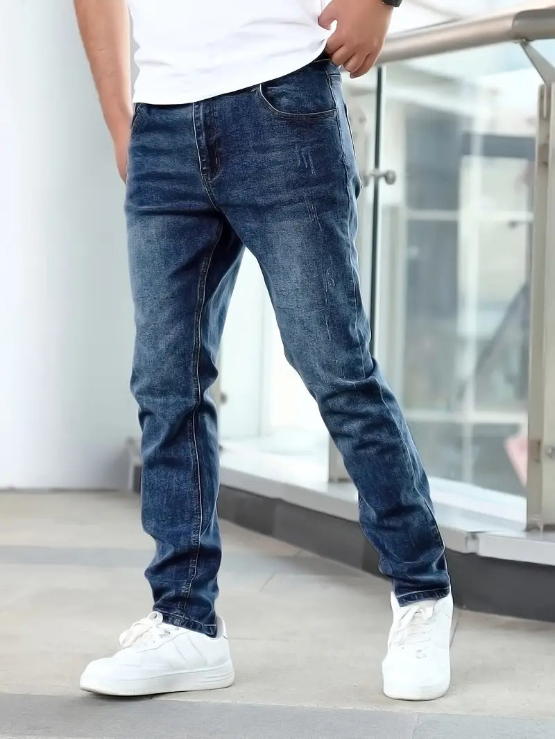 Men’s Slim Fit Jeans | Classic Stretch Denim