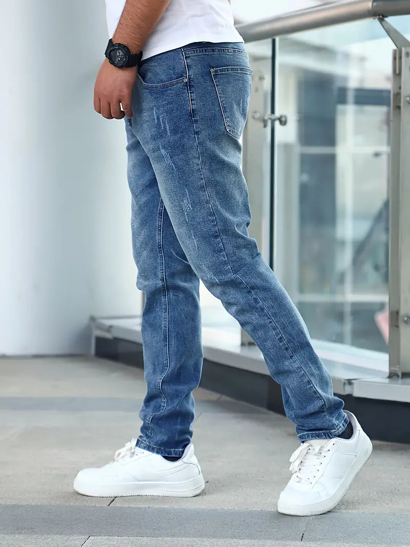 Men’s Slim Fit Jeans | Classic Stretch Denim
