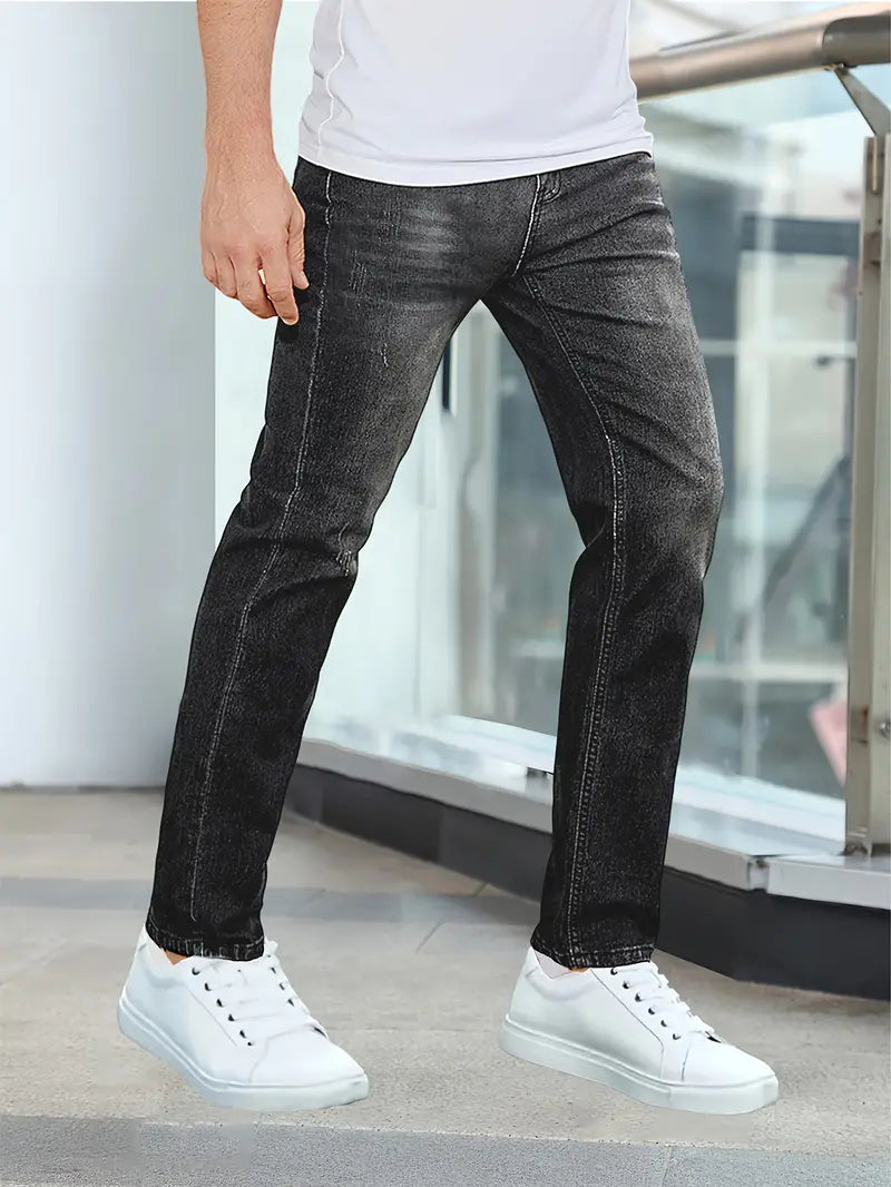 Men’s Slim Fit Jeans | Classic Stretch Denim