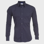 Men’s Fitted Shirt with Classic Collar | Smart Casual Look