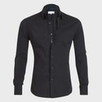 Men’s Fitted Shirt with Classic Collar | Smart Casual Look