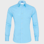 Men’s Fitted Shirt with Classic Collar | Smart Casual Look