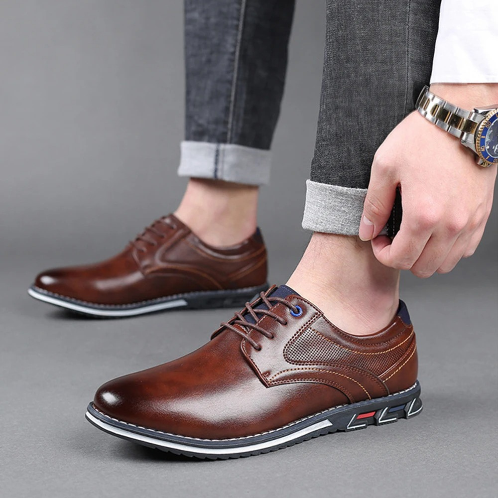 Men’s Oxford-Style Shoes | Lightweight Comfort Sole