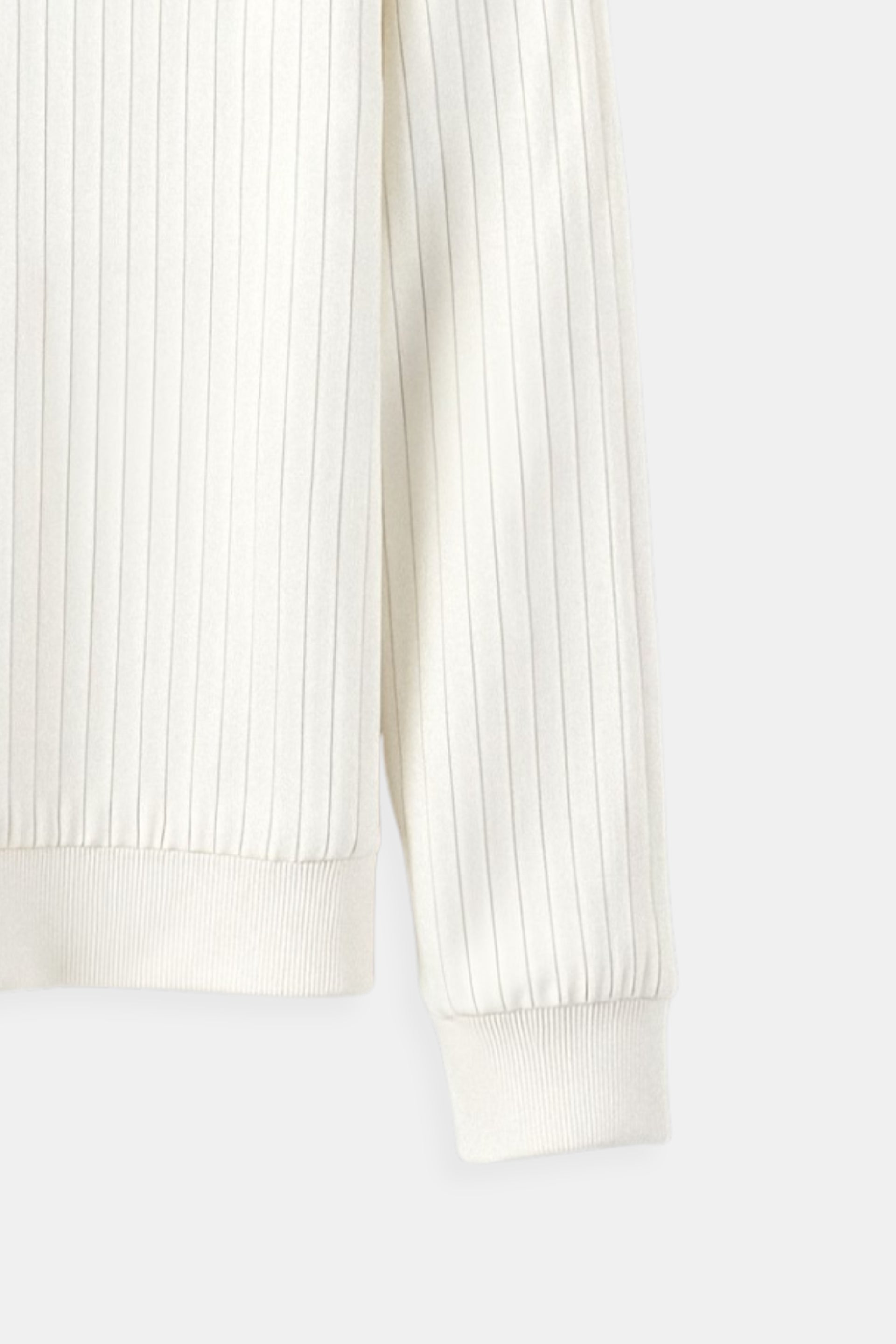 Men’s Crew Neck Sweater | Minimal Ribbed Knit Top