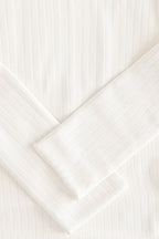 Men’s Crew Neck Sweater | Minimal Ribbed Knit Top