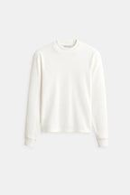 Men’s Crew Neck Sweater | Minimal Ribbed Knit Top