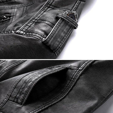 Stylish leather jacket for men