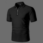 Men Half-Zip Polo Shirt | Smart Casual Knit Top