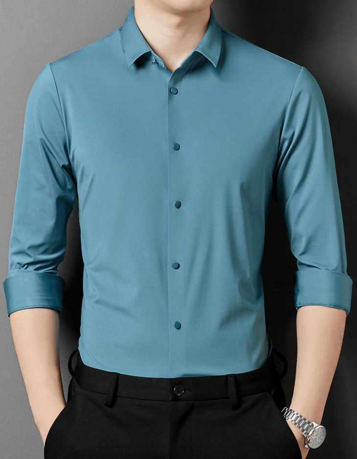 Men's Slim Fit Shirt | Stretch Cotton - photo 5