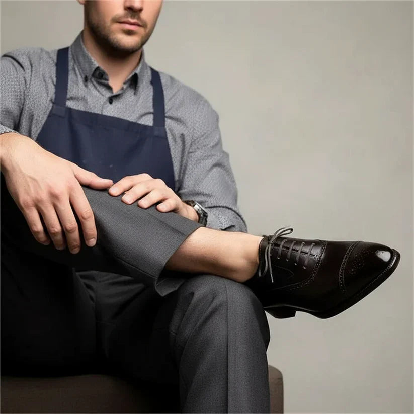 Men's Oxford Brogue Shoes | Classic Design