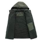 Men Utility Parka | Insulated Hooded Winter Jacket