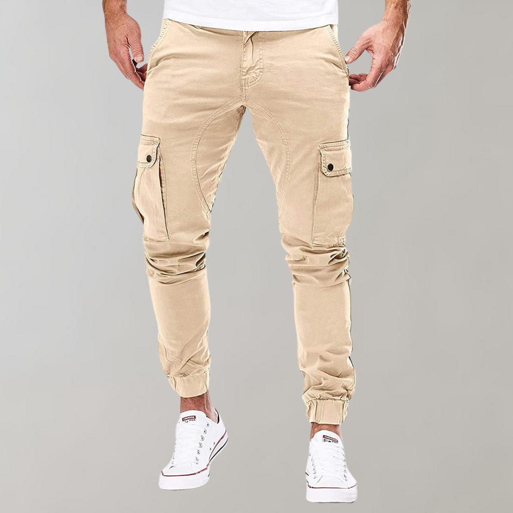 Men’s Jogger Cargo Pants with Back Pockets | Trendy Everyday Fit