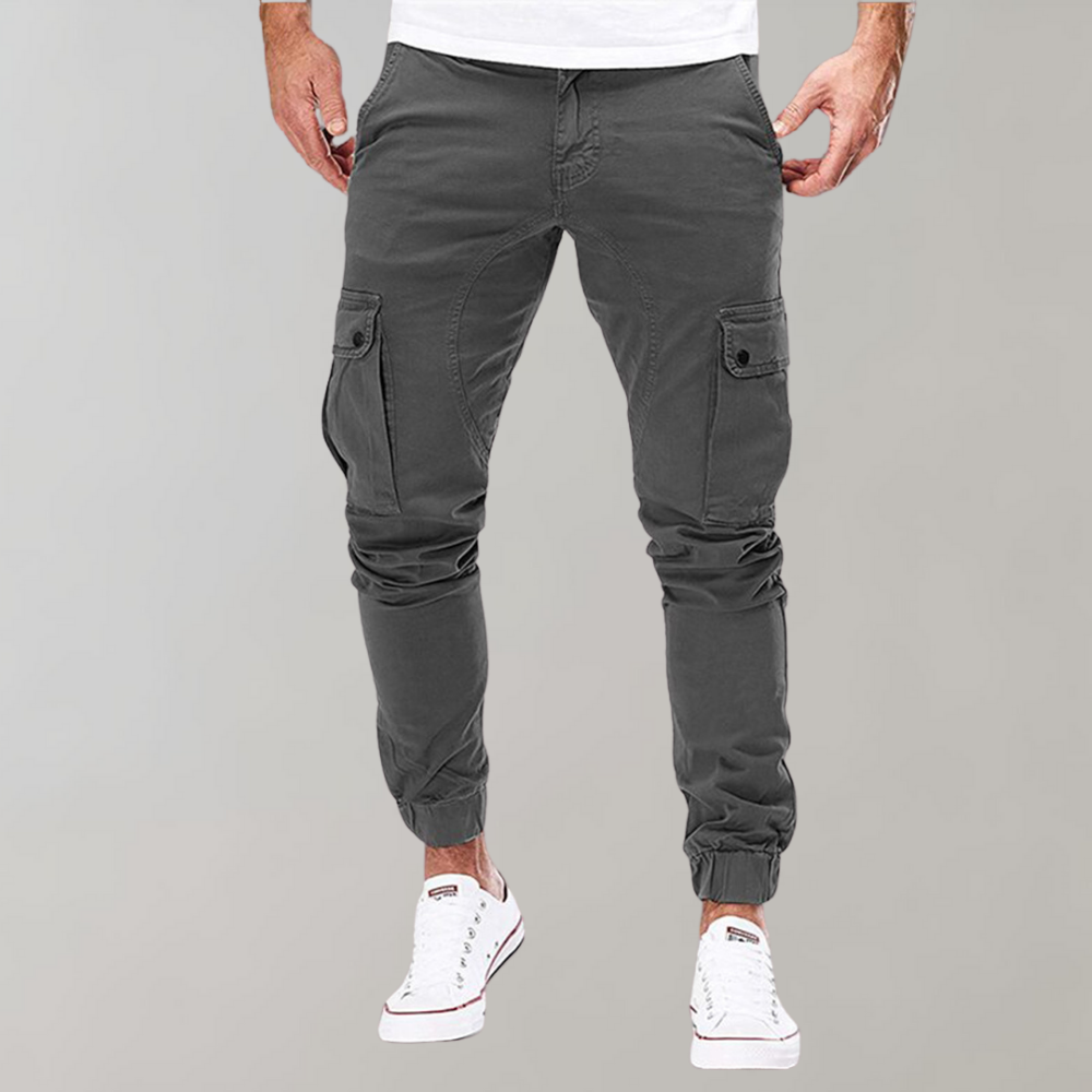 Men’s Jogger Cargo Pants with Back Pockets | Trendy Everyday Fit