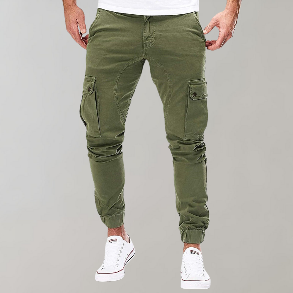 Men’s Jogger Cargo Pants with Back Pockets | Trendy Everyday Fit