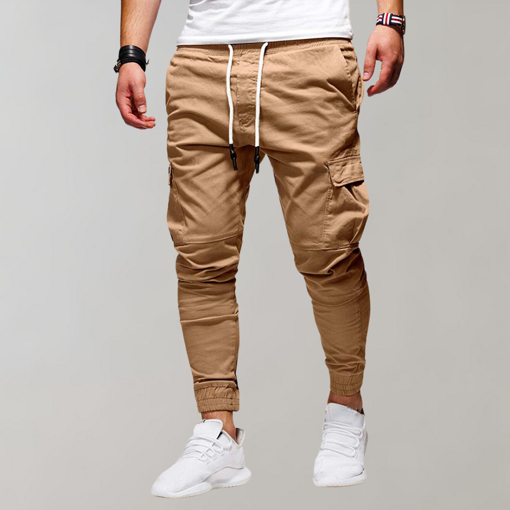 Men’s Jogger Cargo Pants with Back Pockets | Trendy Everyday Fit