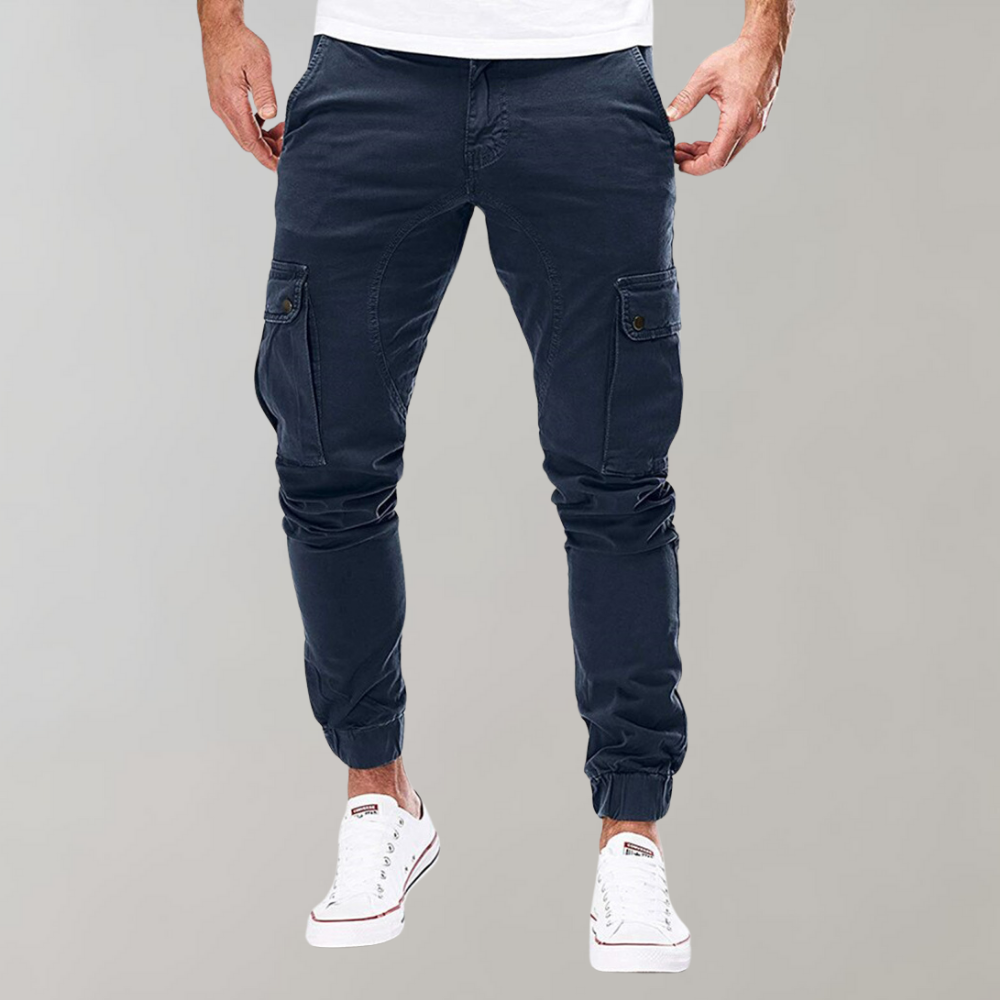 Men’s Jogger Cargo Pants with Back Pockets | Trendy Everyday Fit