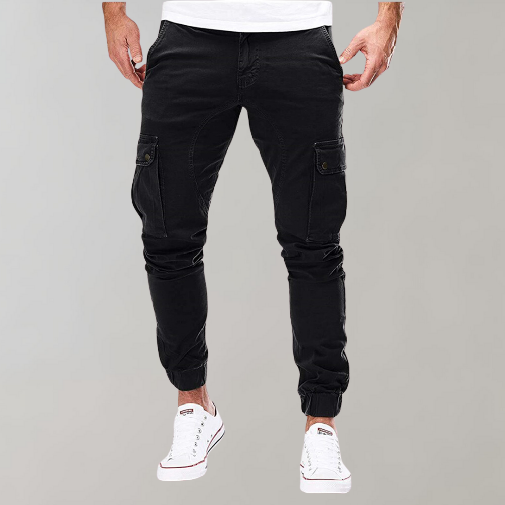 Men’s Jogger Cargo Pants with Back Pockets | Trendy Everyday Fit