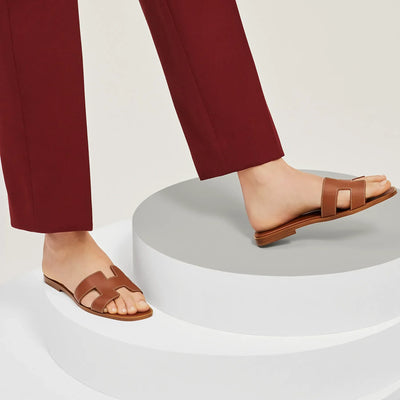 Platte Sandalen