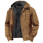 Men’s Hooded Winter Jacket | Warm Fleece Lined Outerwear