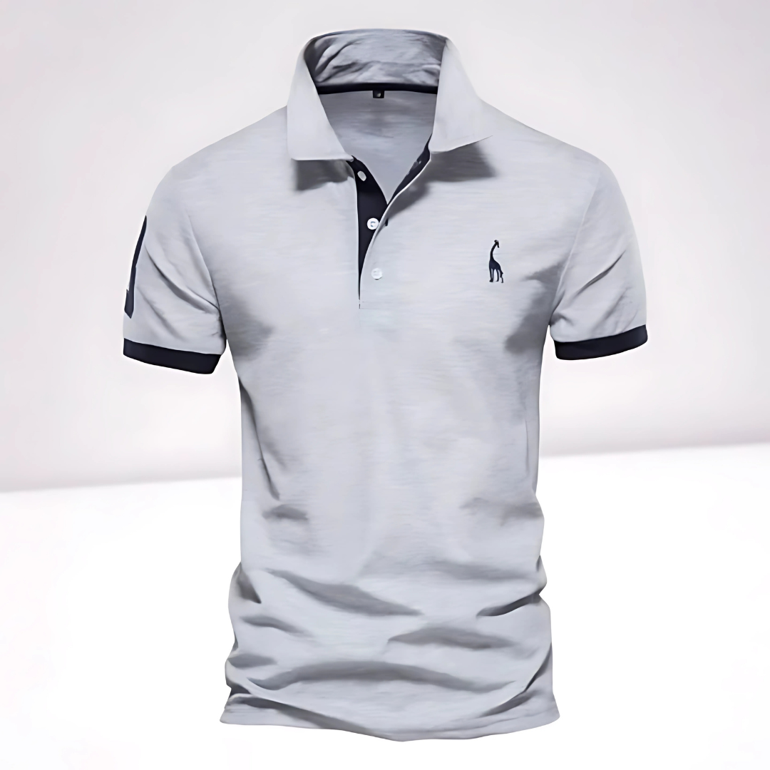 Men's lightweight polo shirt for summer outings