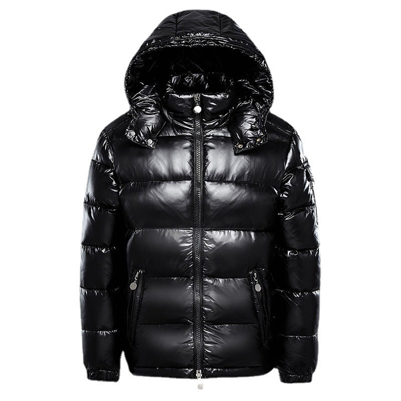 Men’s puffer jacket with weather-resistant finish