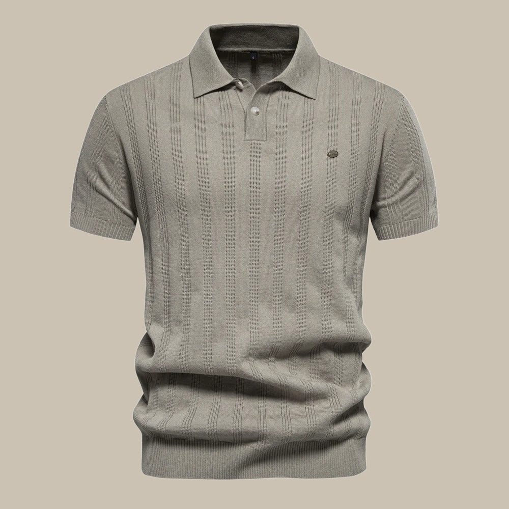 Polo Shirt with Collar for Men